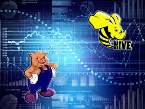 Pig and Hive logo in big data
