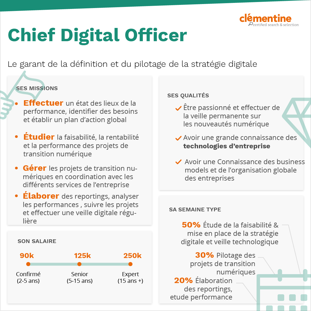 infographie Chief Digital Officer