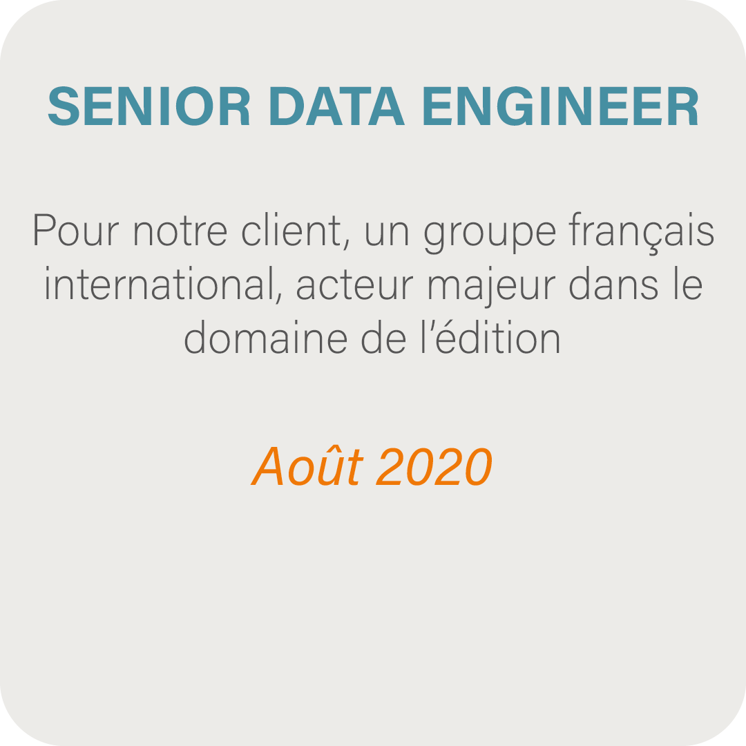 Senior Data Engineer